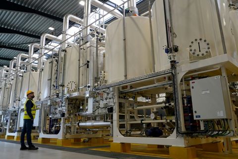 HySynergy-Werk in Fredericia am 3. November 2025