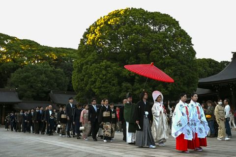 Hochzeitsgesellschaft