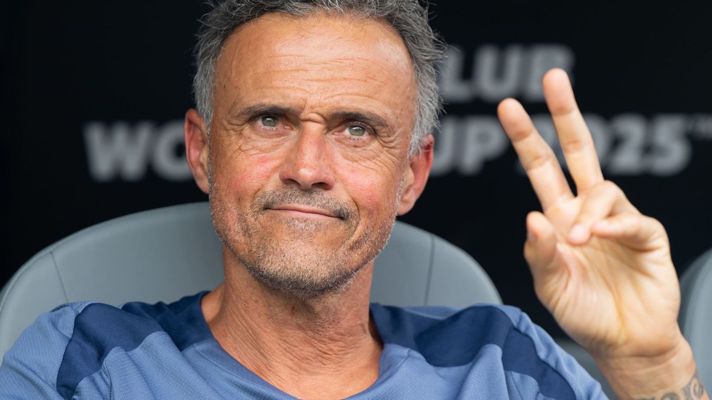 Luis Enrique äußert sich zum Champions-League-Duell mit dem FC Bayern. Foto: Sven Hoppe/dpa