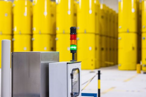 Es gibt rund 27.000 Kubikmeter hochradioaktiven Atommüll in Deutschland, für den ein Endlager gefunden werden muss. Foto: Guido