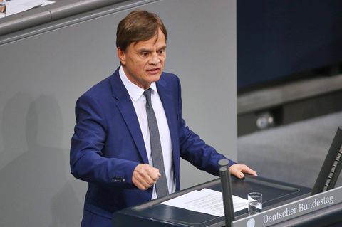 AfD-Politiker Bernd Baumann im Bundestag