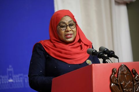 Tansanias Präsidentin Samia Suluhu Hassan