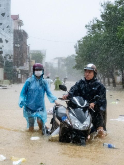 Überschwemmung in Vietnam