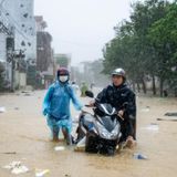 Überschwemmung in Vietnam