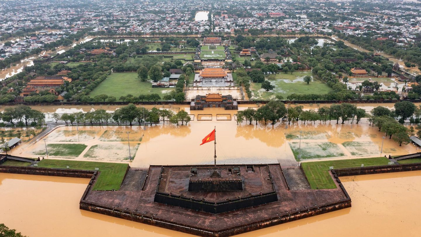Überschwemmungen in Vietnam