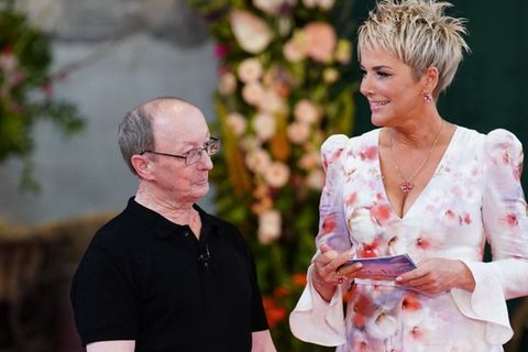 Potenzieller Kultbauer? Walter mit Inka Bause.