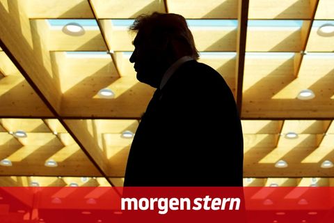 Donald Trump bei seinem Besuch in Südkorea