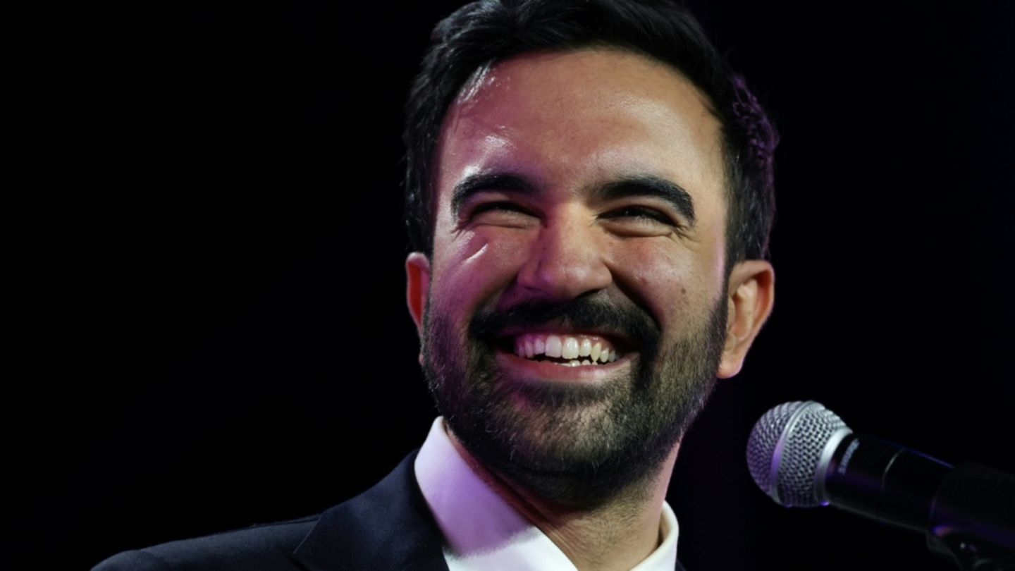 Zohran Mamdani am 26. Oktober in Queens