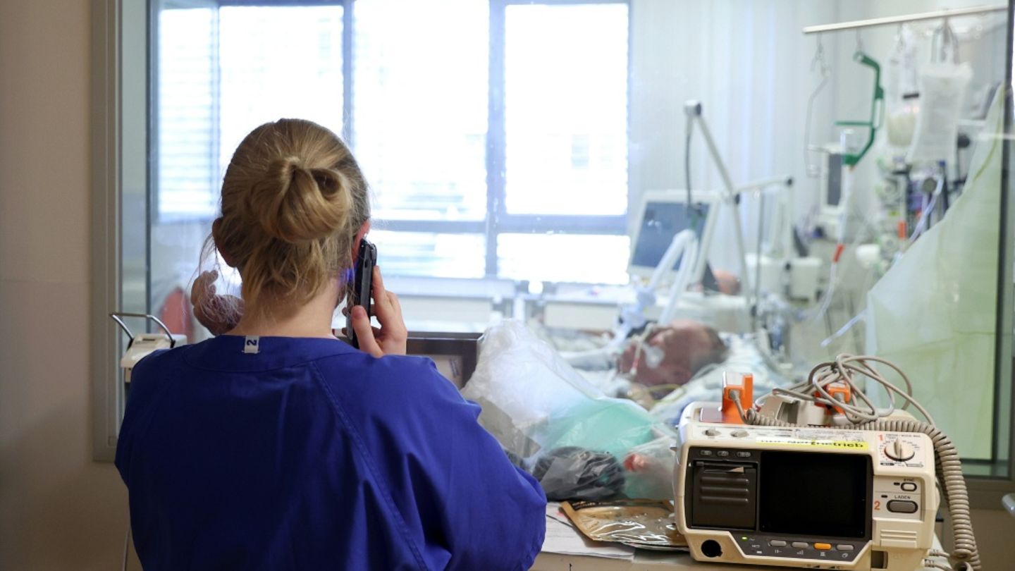 Intensivstation in Krankenhaus