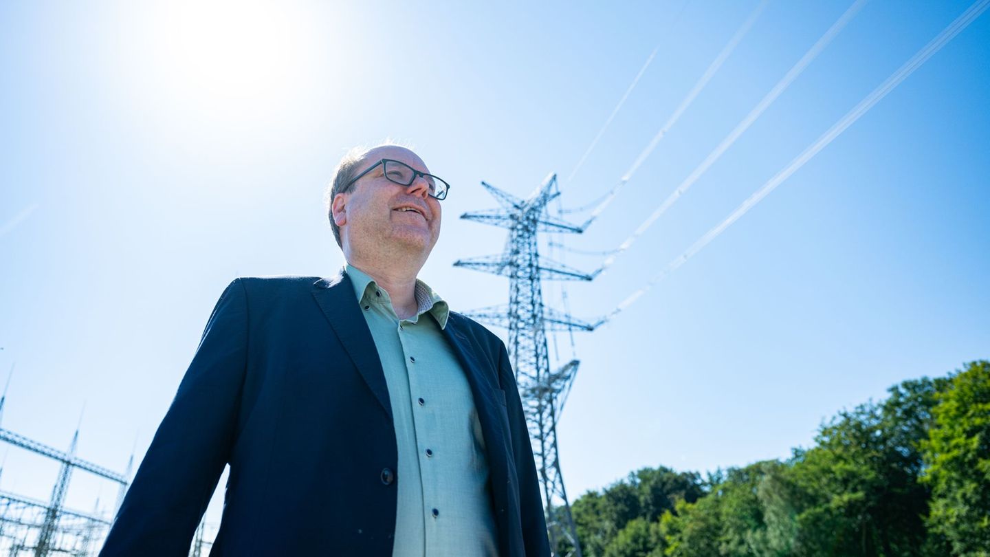 Wenn zu viel Windstrom im Netz ist, sollen Preise an Ladesäulen sinken, findet Christian Meyer (Grüne). (Archivbild) Foto: Guido