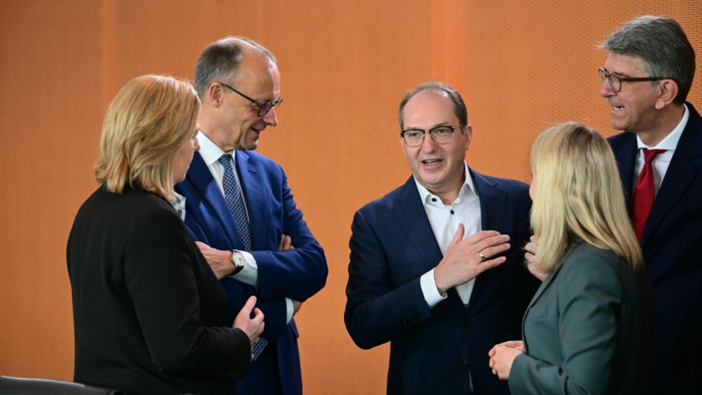 Kabinettssitzung in Berlin