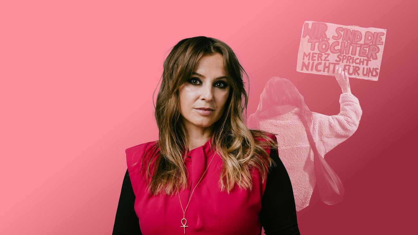 Kollage: Jagoda Marinić und die Töchter