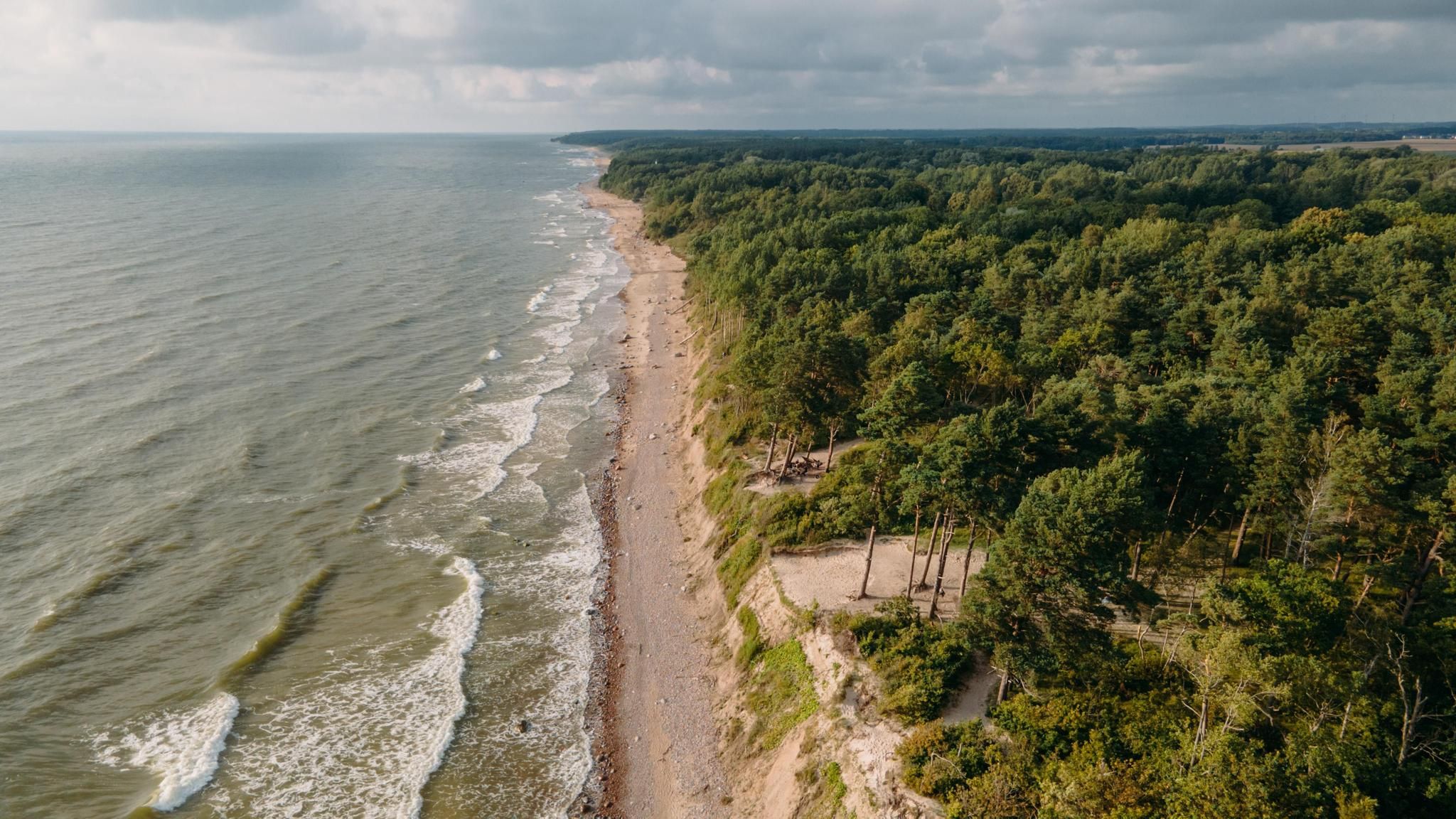 Die kurische Nehrung in Litauen