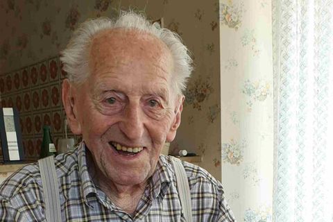 Karl Haidle, der wohl älteste Deutsche