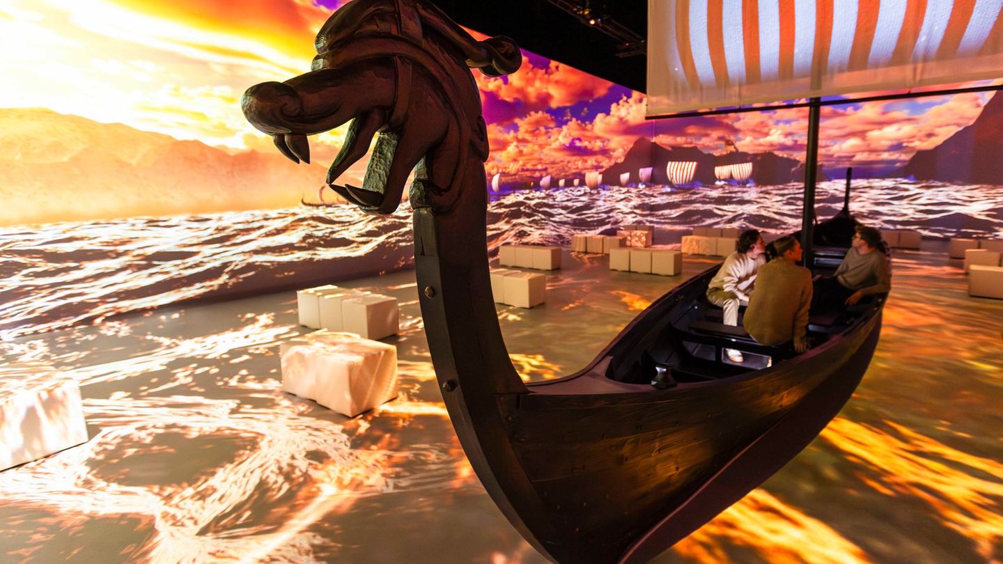 Die immersive Ausstellung will nicht nur bildgewaltig beeindrucken, sondern auch Wissen vermitteln und Perspektiven ändern. Foto