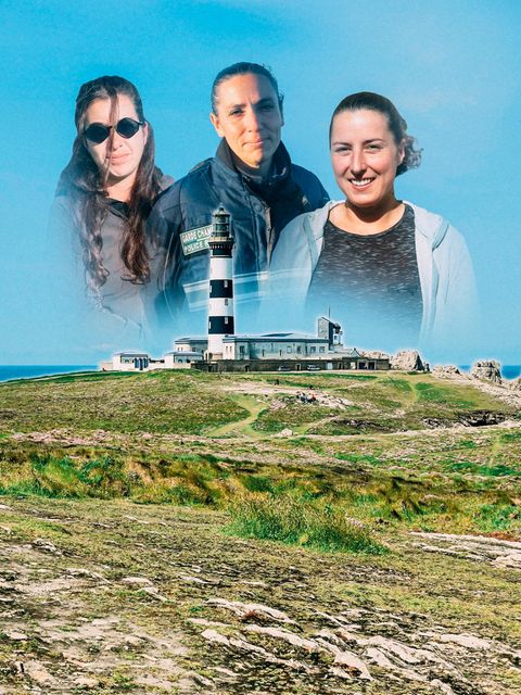Touristenführerin Marion Perhirin, Polizistin Delphine Picault, Charlène Creac'h, die gegen häusliche Gewalt kämpft – drei der Frauen, die das Leben auf Quessant bestimmen