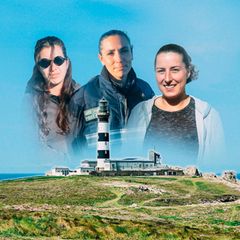 Touristenführerin Marion Perhirin, Polizistin Delphine Picault, Charlène Creac'h, die gegen häusliche Gewalt kämpft – drei der Frauen, die das Leben auf Quessant bestimmen