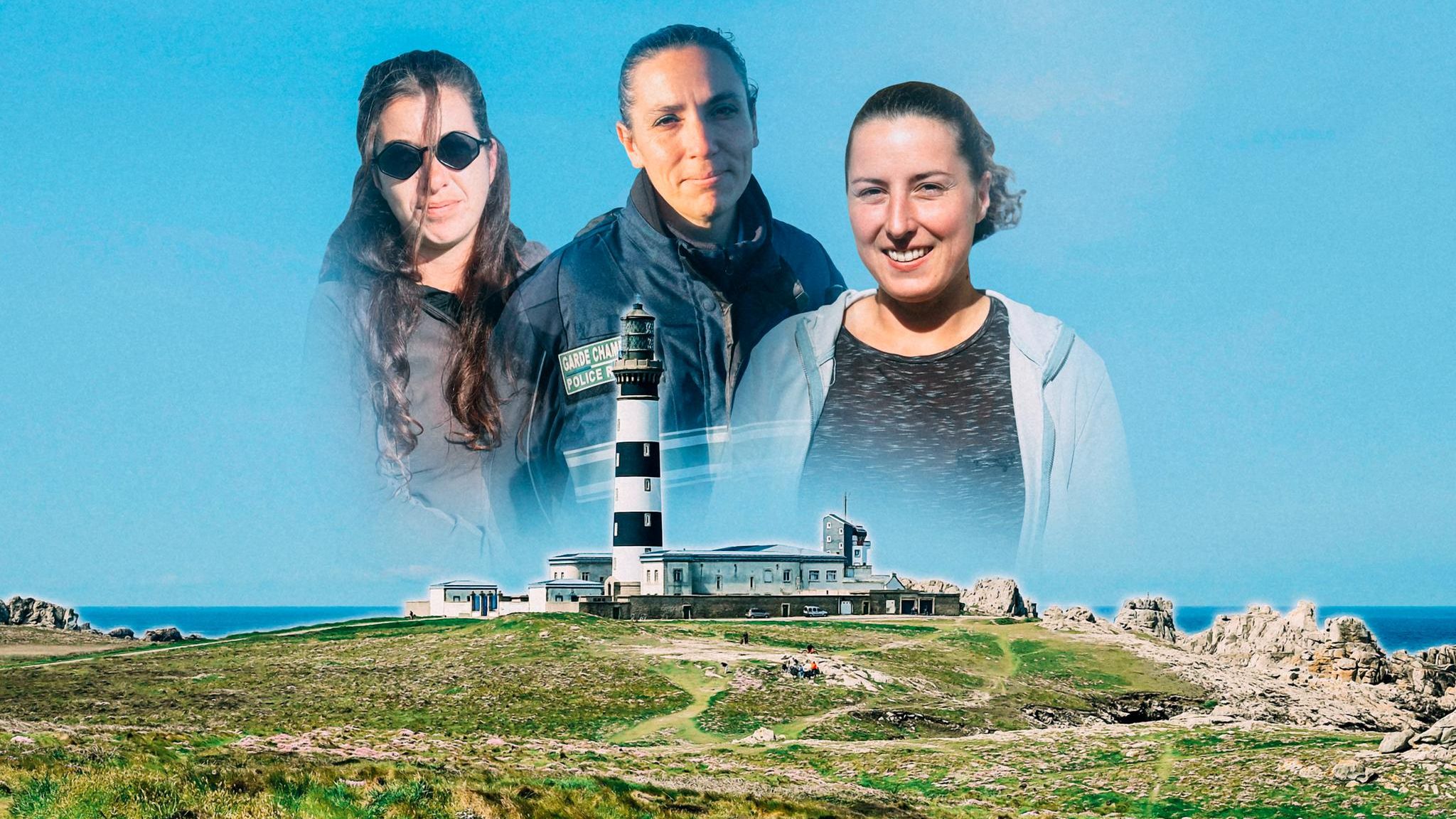 Touristenführerin Marion Perhirin, Polizistin Delphine Picault, Charlène Creac'h, die gegen häusliche Gewalt kämpft – drei der Frauen, die das Leben auf Quessant bestimmen