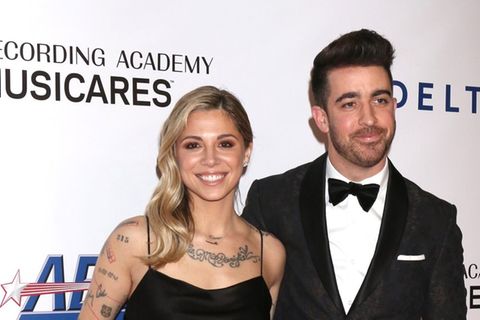 Ein Bild aus glücklicheren Tagen: Christina Perri und Paul Costabile im Jahr 2019.