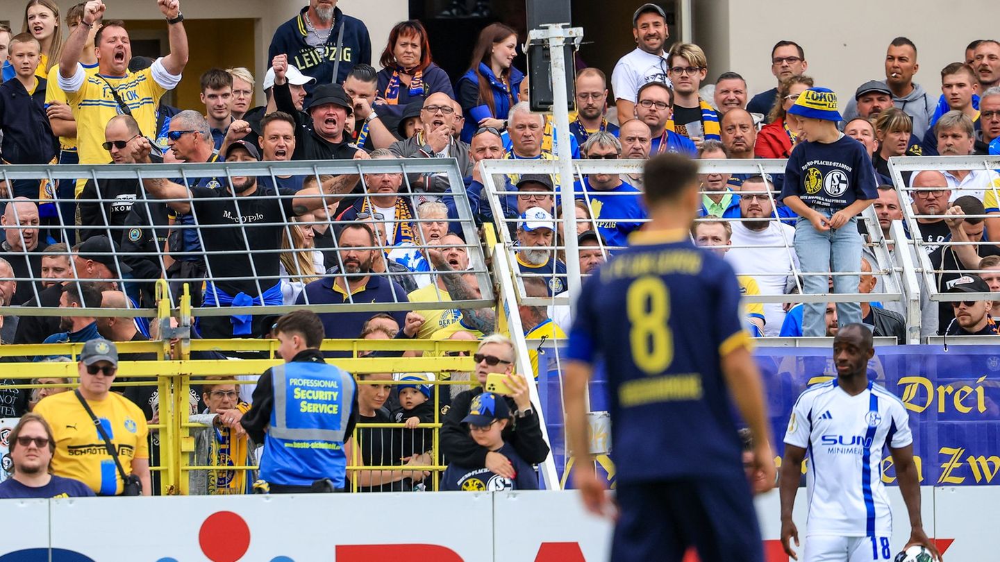 Der Schalker Christopher Antwi-Adjei (r) war beim Pokalspiel bei Lok Leipzig rassistisch beleidigt worden. (Archivbild) Foto: Ja