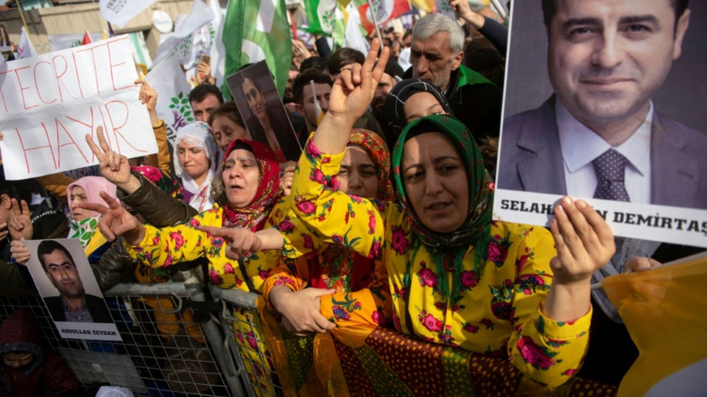 Demirtas-Anhänger 2019 in Istanbul