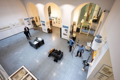 Die Schatzkammer der sächsischen Denkmalpflege öffnet demnächst für eine Ausstellung Foto: Sebastian Kahnert/dpa