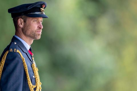 Bei der "Sovereign’s Parade" der Royal Air Force 2024 vertrat Prinz William bereits seinen Vater, König Charles III.