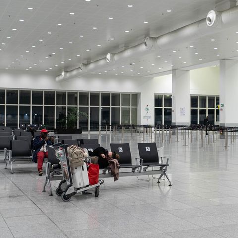 Flughafen Brüssel Drohne