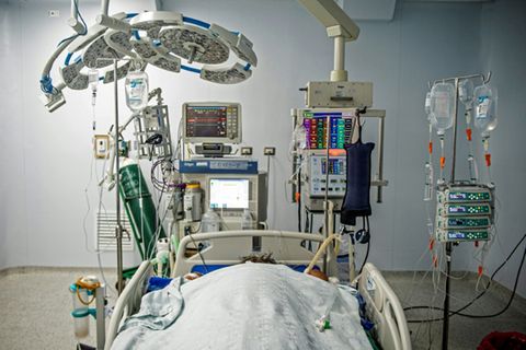 Patient auf Intensivstation