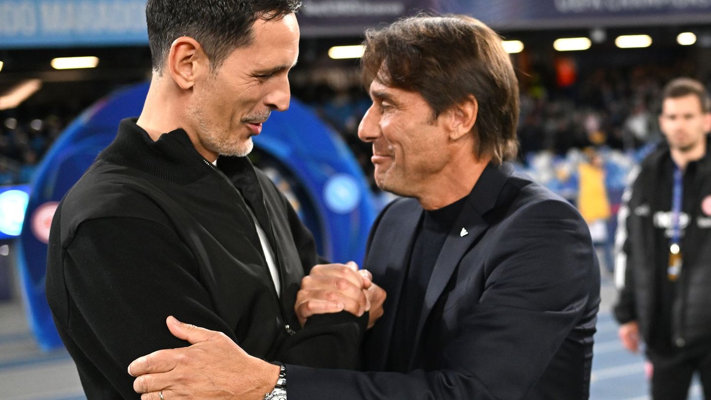 Champions League: Neapel-Coach Conte staunt über Frankfurts Verteidigungskunst