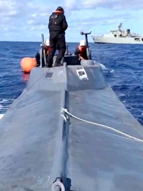 Selbstgebautes Drogen-U-Boot