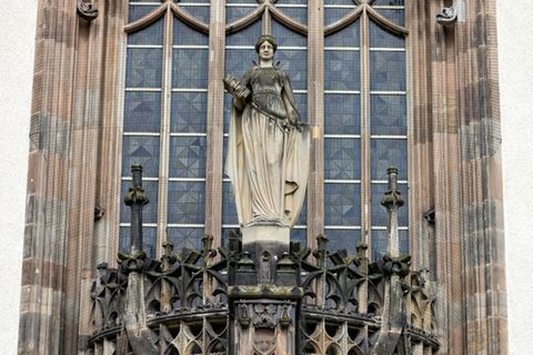 Darstellung der Justitia