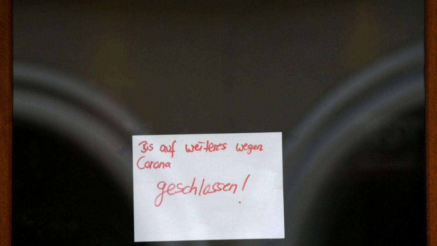 Schild in der Pandemiezeit