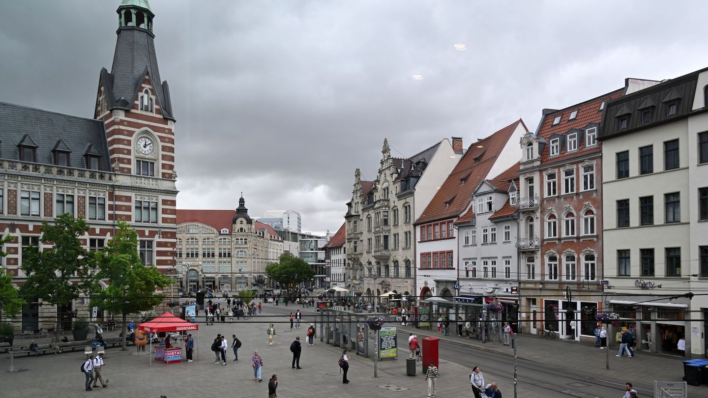 Über die Höhe der künftigen Zahlungen des Landes an die Kommunen - hier Erfurt - ist noch nicht entschieden (Illustration). Foto