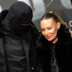 Haftbefehl, bürgerlich Aykut Anhan, und seine Frau Nina Anhan