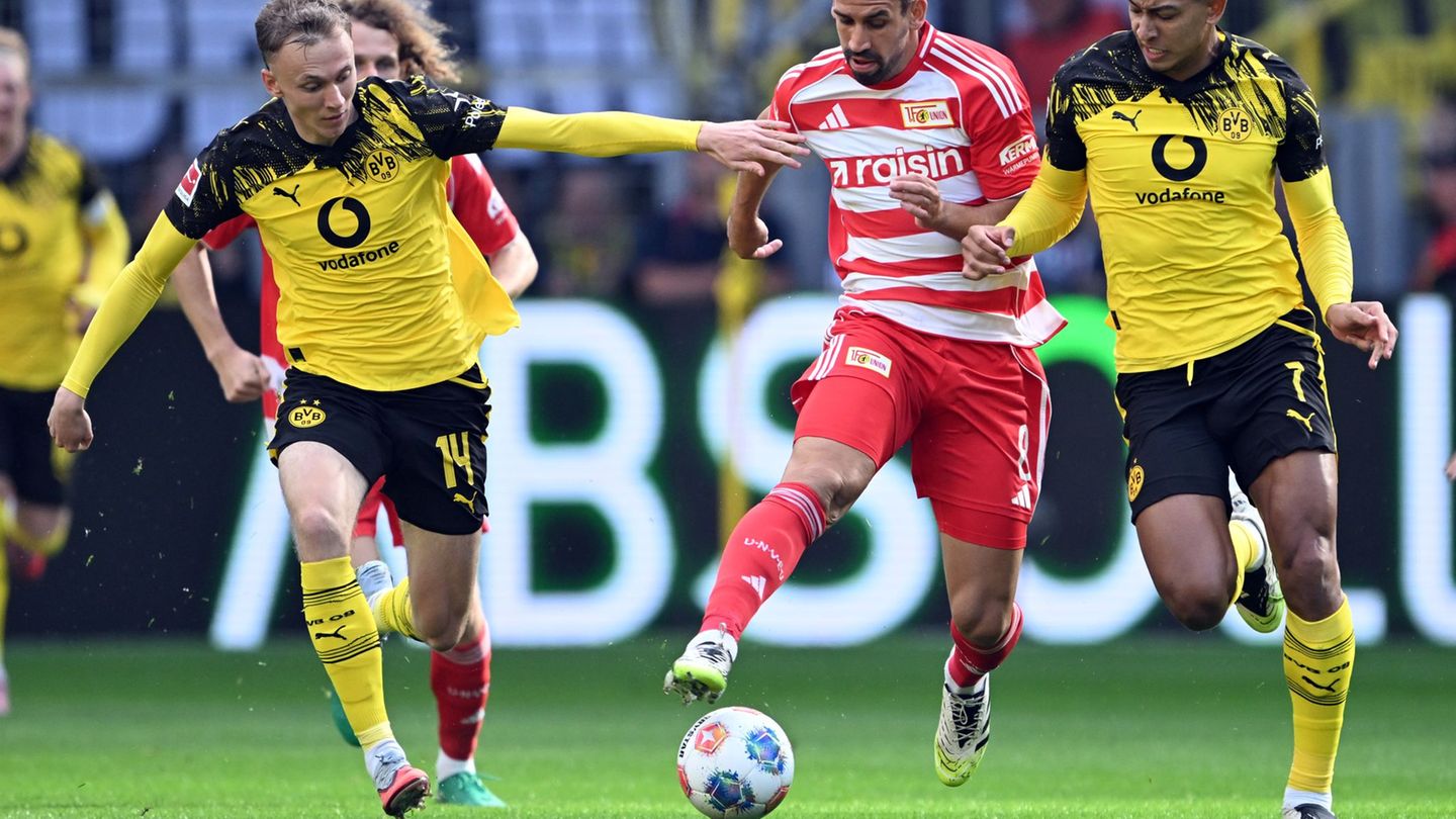Am 24. Januar sehen sich der 1. FC Union Berlin und Borussia Dortmund wieder. Foto: Federico Gambarini/dpa