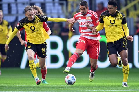Am 24. Januar sehen sich der 1. FC Union Berlin und Borussia Dortmund wieder. Foto: Federico Gambarini/dpa