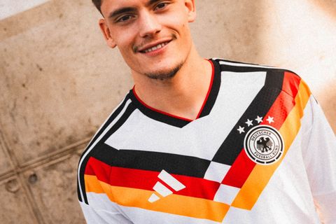 Spielmacher im neuen Trikot: Florian Wirtz. Foto: -/Adidas/dpa