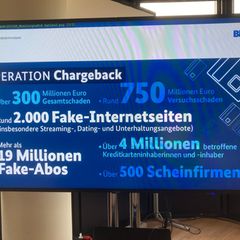 Die Ermittler tauften ihre Arbeit "Operation Chargeback". Damit ist eine Rückbuchung einer Kartenzahlung gemeint, weil ein Kunde