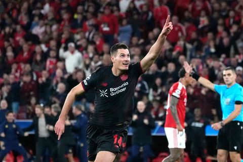 Patrik Schick köpfte Bayer zum Sieg Foto: Ana Brigida/AP/dpa