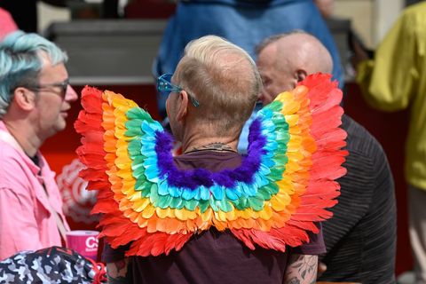 Magdeburg wird 2026 Gastgeber für Pride-Vertreter aus ganz Europa. (Archivbild) Foto: Heiko Rebsch/dpa