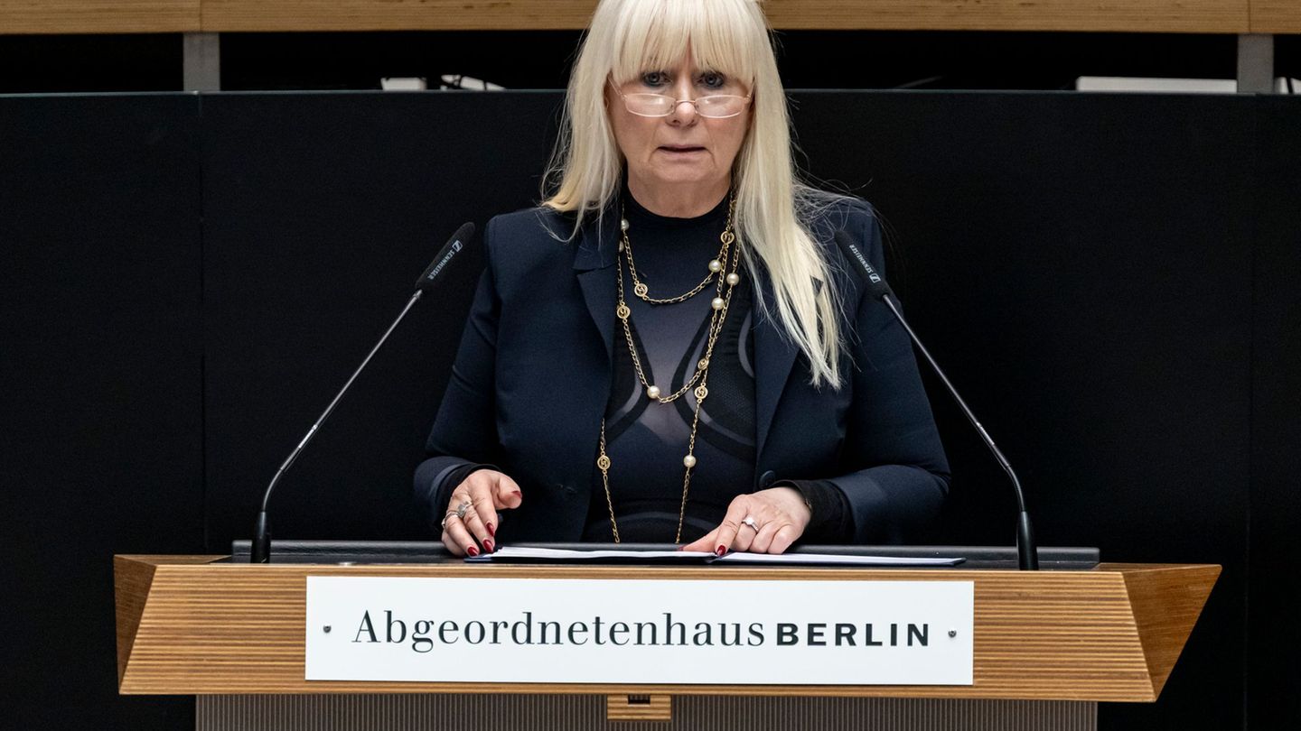 Berlins Innensenatorin Iris Spranger (SPD) sieht bei der Drohnenabwehr Handlungsbedarf. Foto: Fabian Sommer/dpa