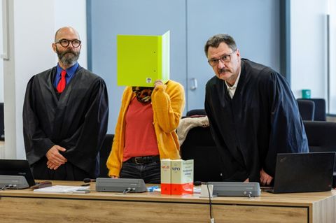 Susann E. vor Gericht