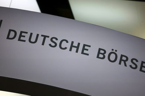 Deutsche Börse in Frankfurt