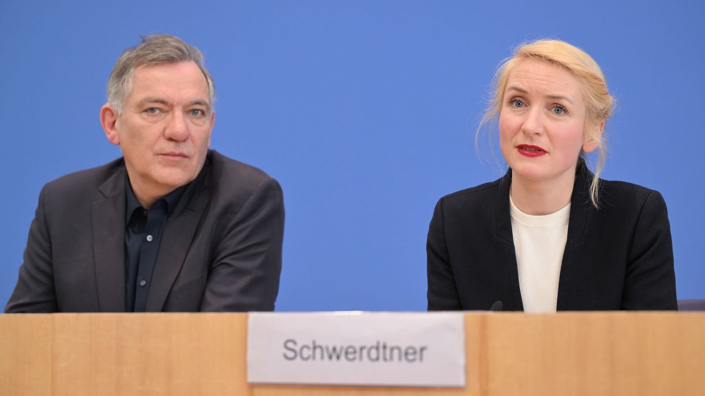 Die Linkenvorsitzenden Jan van Aken und Ines Schwerdtner gehen auf Distanz zu einem Beschluss des eigenen Jugendverbands zu Isra