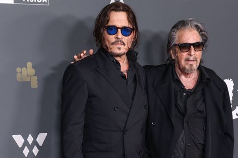 Johnny Depp und Al Pacino in Los Angeles.