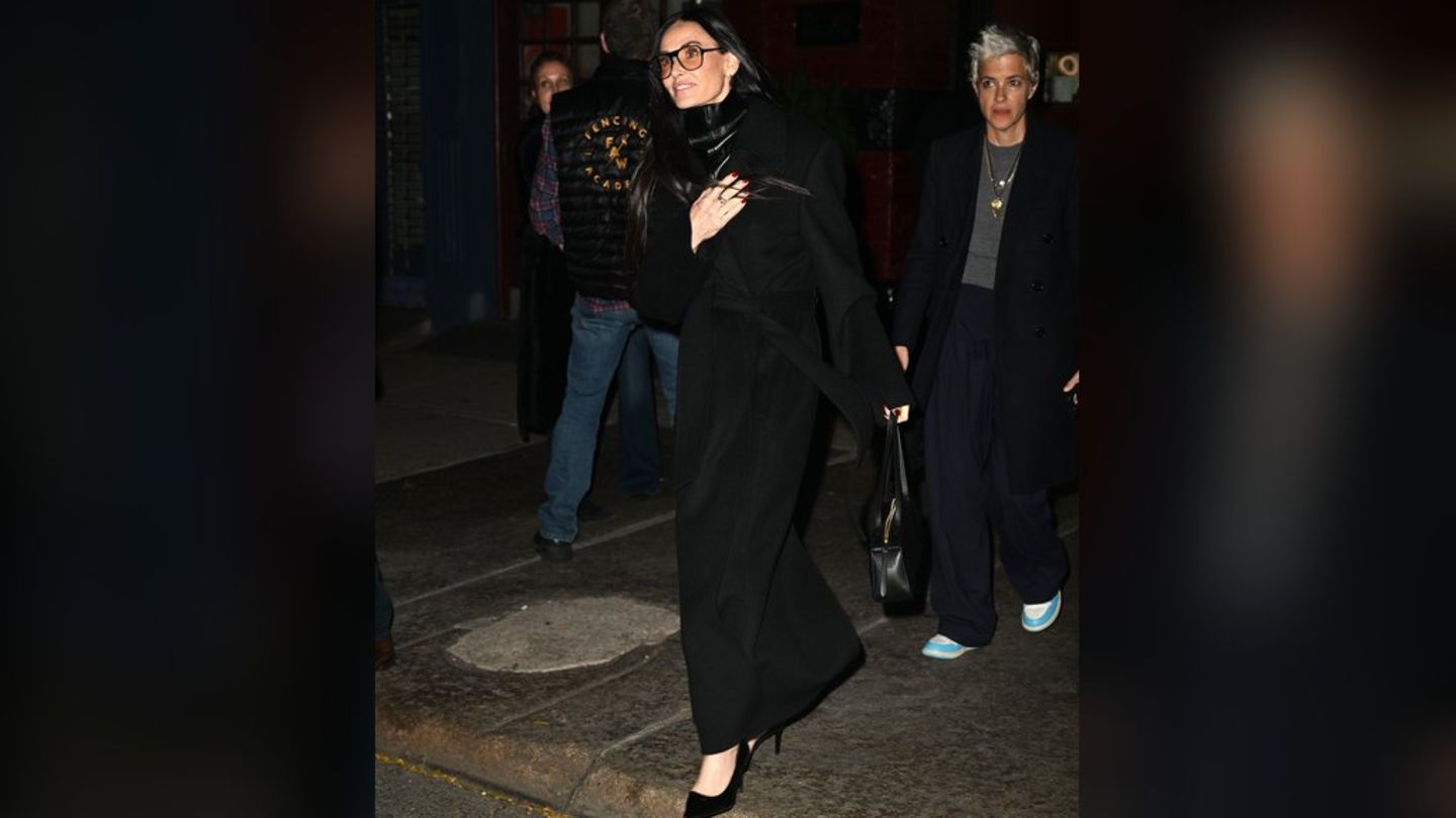 Demi Moore auf dem Weg zur Benefizgala für ihren Ex-Mann Bruce Willis.