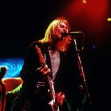 Nirvana-Sänger Kurt Cobain auf der Bühne