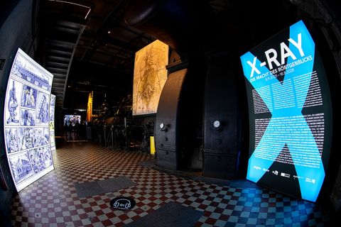 Auf über 6.000 Quadratmetern kann die Ausstellung "X-Ray - Die Macht des Röntgenblicks" besichtigt werden. Foto: Pinter Laszlo/d