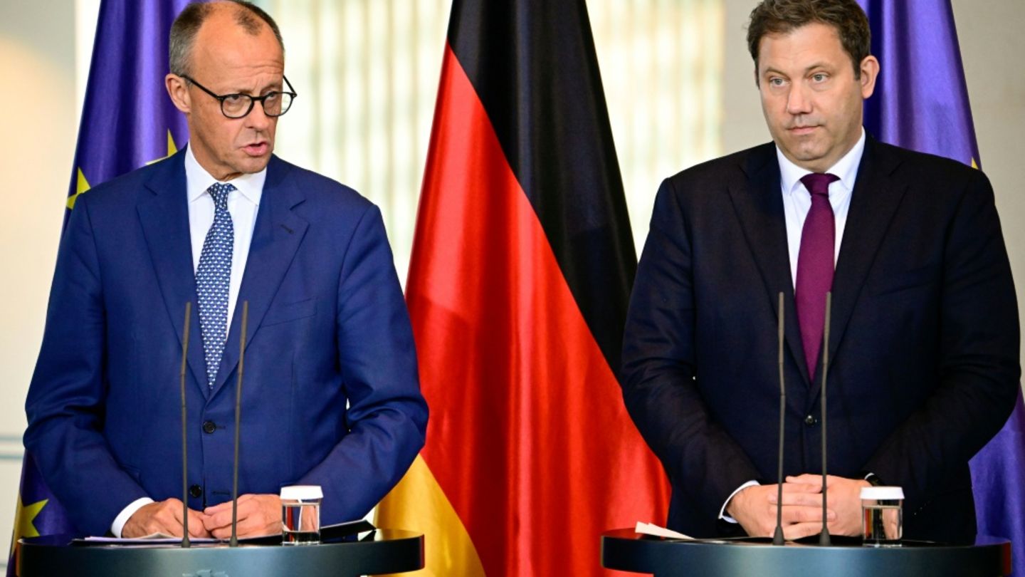 Friedrich Merz (l.) und Lars Klingbeil